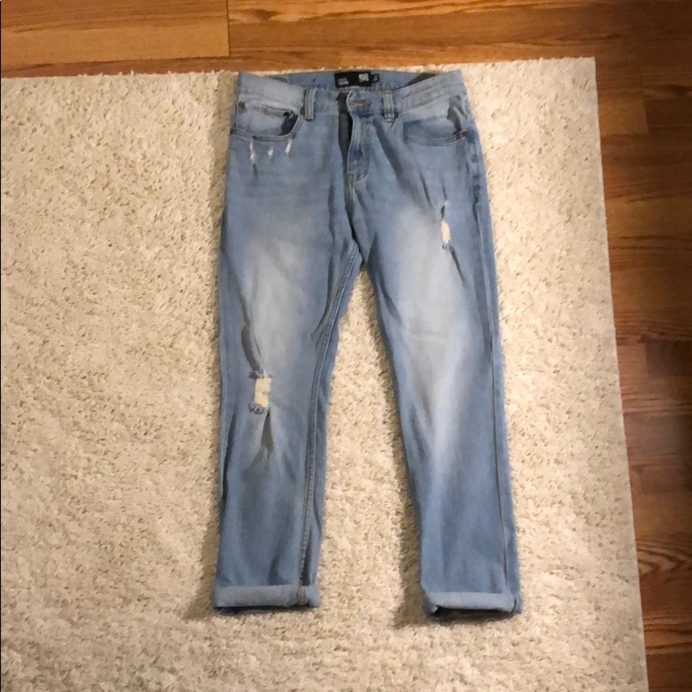 RSQ Light washed blue jeans